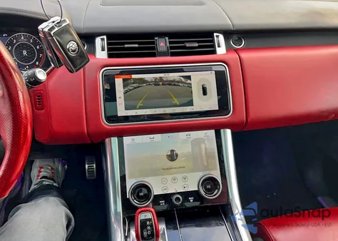 2020 Land Rover Range Rover Sport Svr из США, поврежденный, VIN SALWZ2RE7LA712894